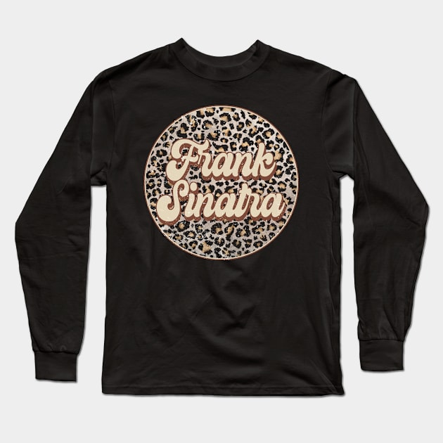 Classic Music Frank Personalized Name Circle Birthday Long Sleeve T-Shirt by Friday The 13th